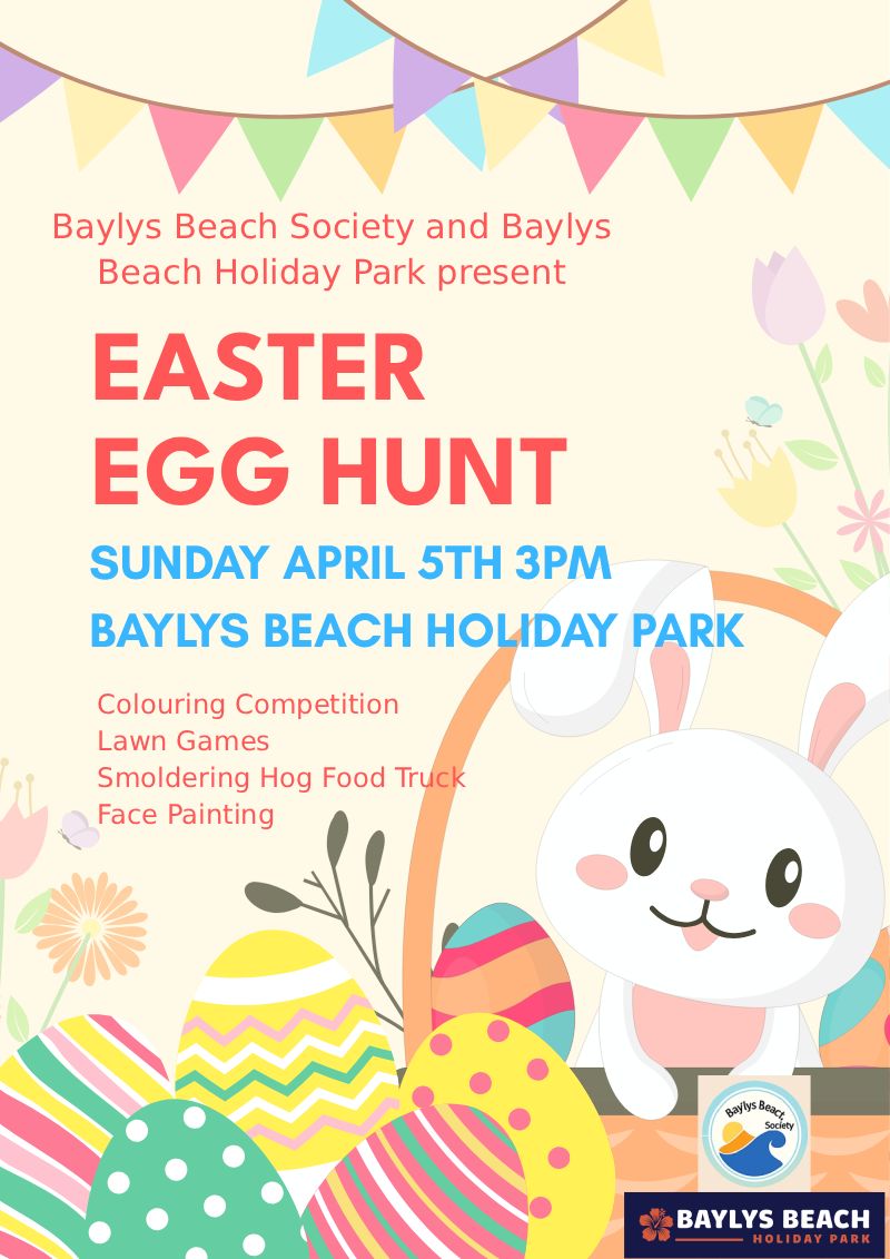 Easter Egg Hunt at Baylys Beach Holiday Park